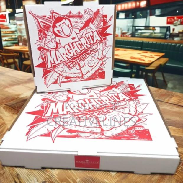 One Color Pizza Box · Photo 1