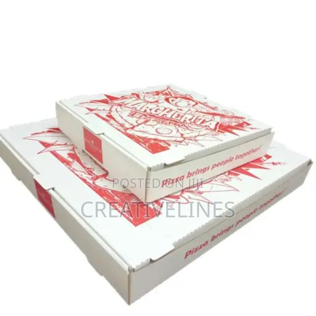 One Color Pizza Box · Photo 3