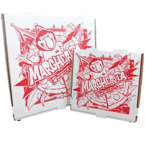 One Color Pizza Box · Photo 4