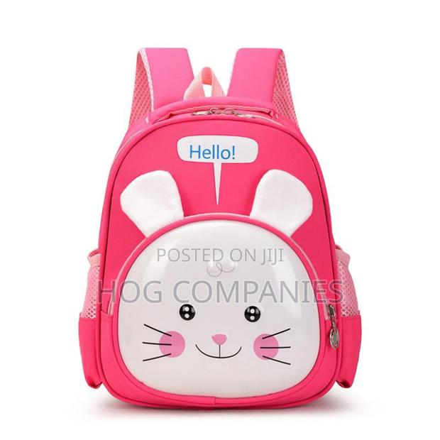 3d Rose Rabbit Cartoon School Bag Kids Backpack in Accra-Fast Delivery · Photo 1