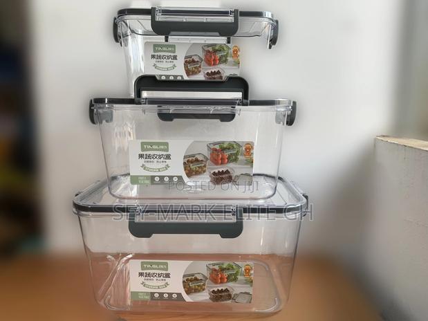 3 Set Acrylic Storage Containers · Photo 3