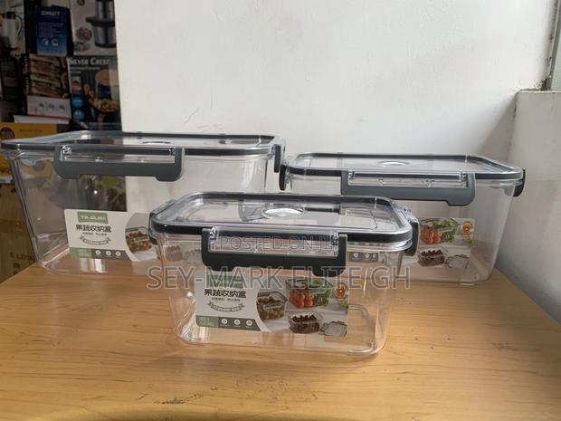 3 Set Acrylic Storage Containers · Photo 2