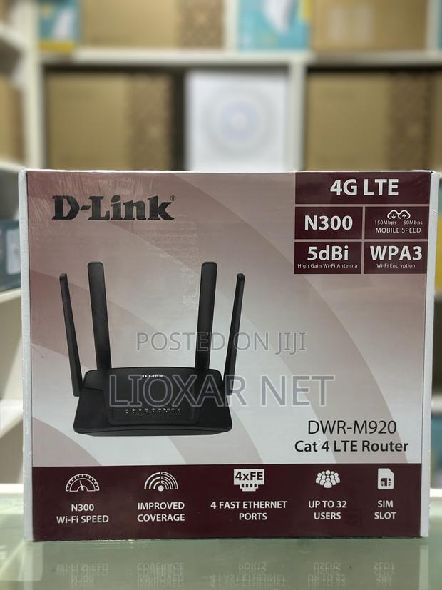 D-Link DWR-920 Wireless N300 4g Lte Router · Photo 1