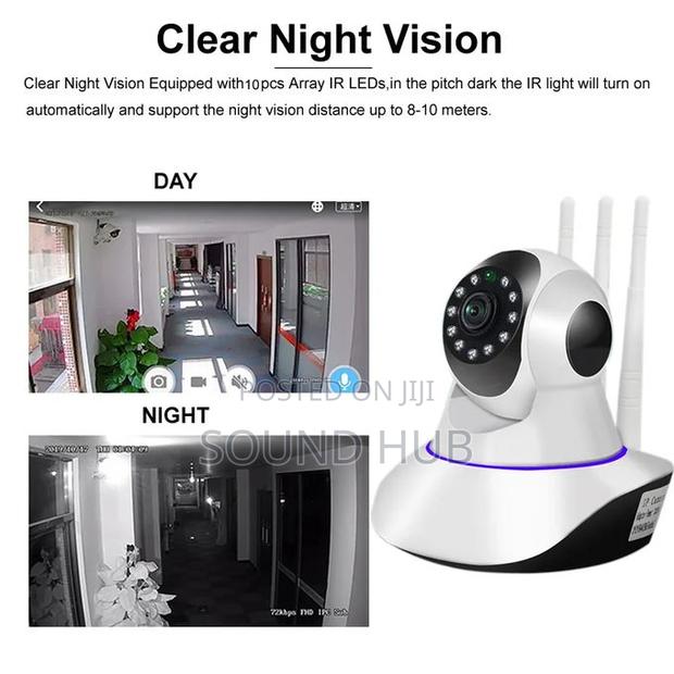 Wireless Ip Camera 360 View Rotatable Hd Wifi CCTV · Photo 2