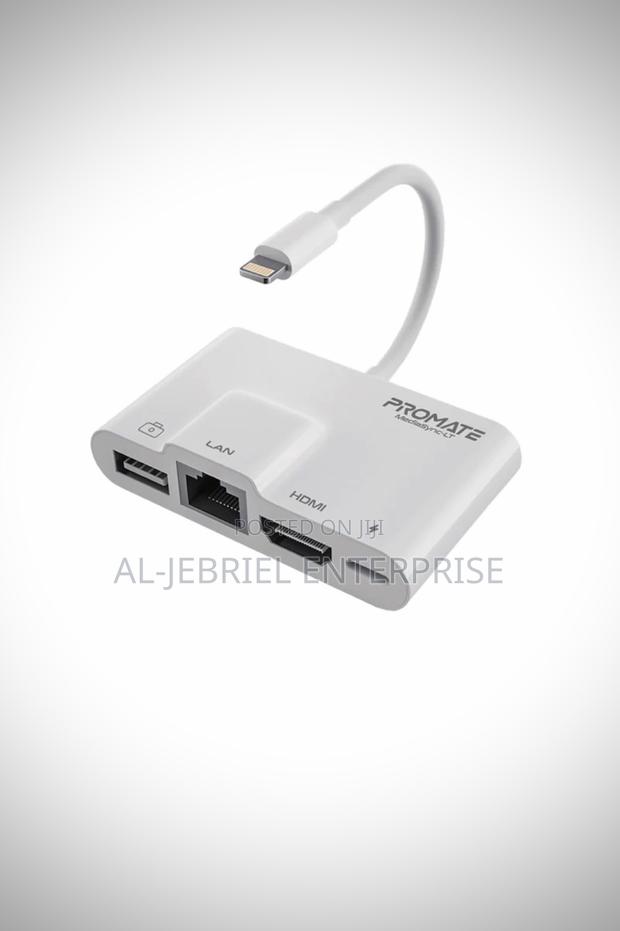 4-in-1 Promate MEDIASYNC Full-Hd Lighting Connector Hub · Photo 1