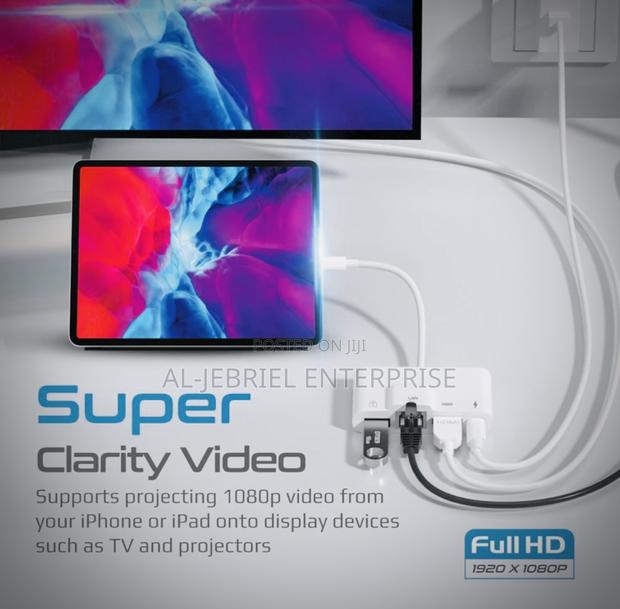 4-in-1 Promate MEDIASYNC Full-Hd Lighting Connector Hub · Photo 3