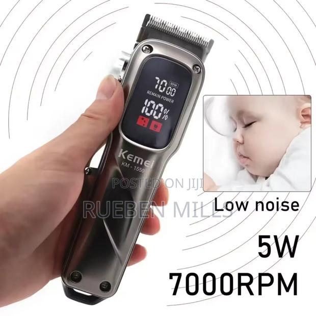 Rechargeable USB Interface Hair Cutting Barbering Machine · Photo 1