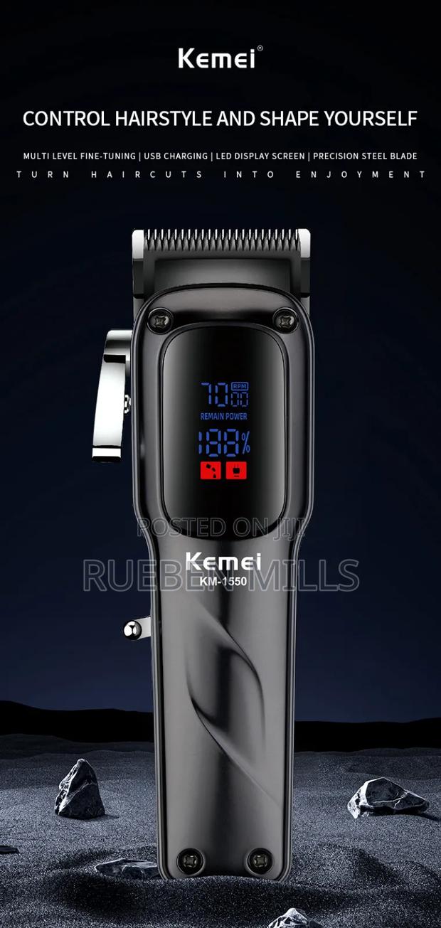 Rechargeable USB Interface Hair Cutting Barbering Machine · Photo 2