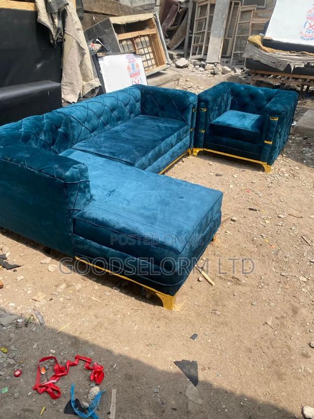 L Shape Plus Single Furniture With Free Delivery · Photo 1