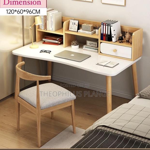 Home / Office Table , Student Study With Shelves · Photo 1