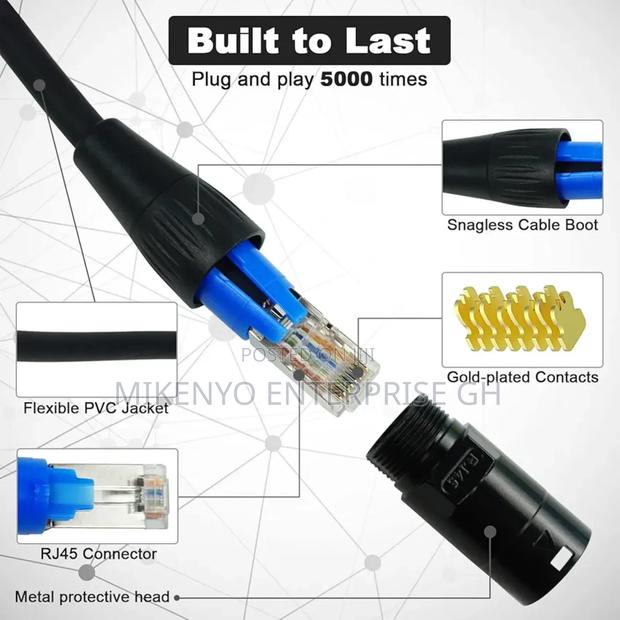 Cat6 Shielded Ethercon Cable · Photo 3