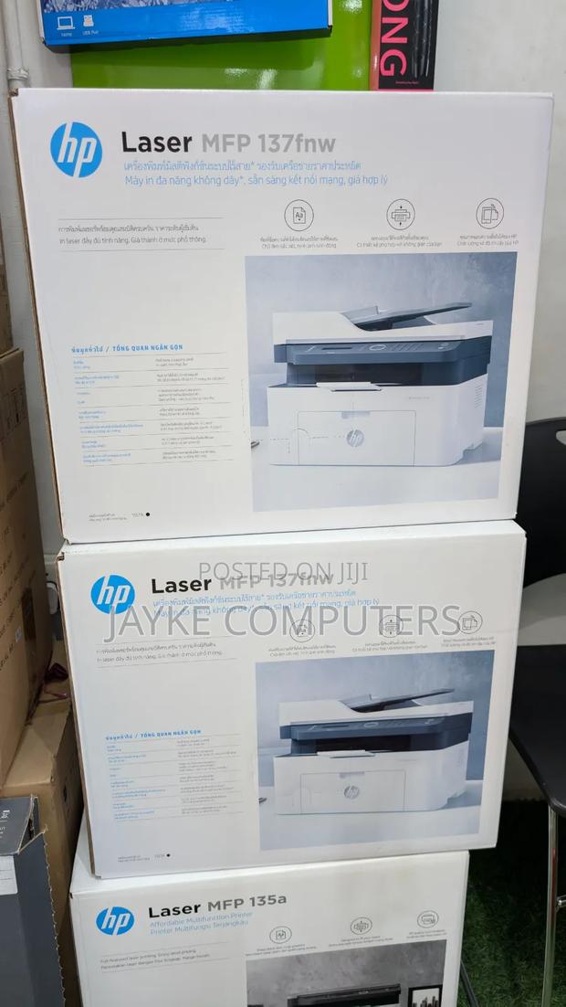 Hp Laserjet MFP M137fnw (Print, Copy, Scan, Fax Wireless) · Photo 1