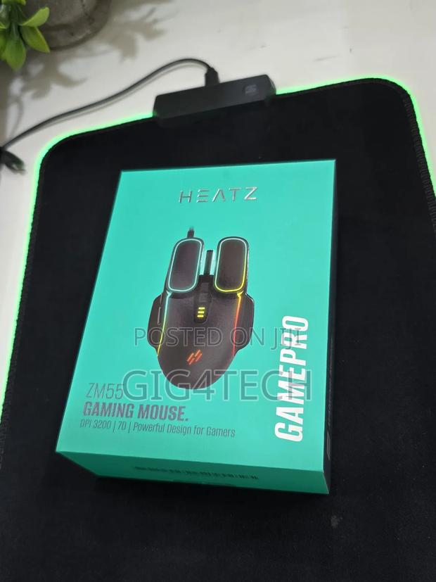 Heatz Gramepro Gaming Mouse With RGB · Photo 1