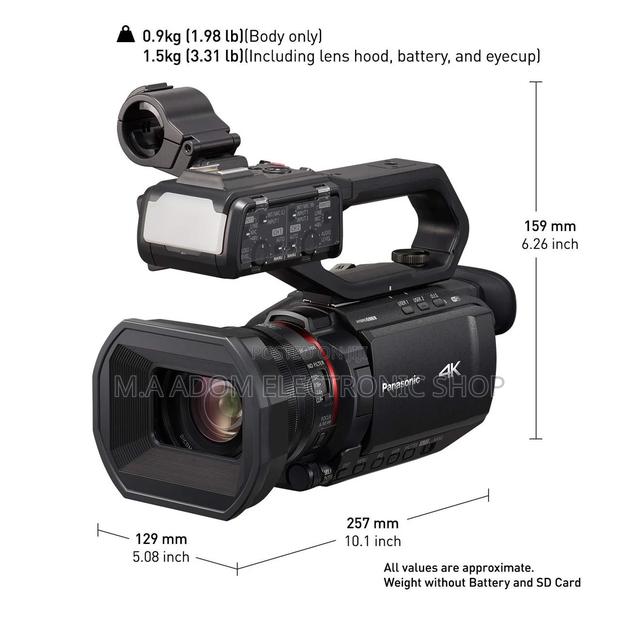 Panasonic HC-X2000 Pro Camcorder -Compact Design · Photo 1