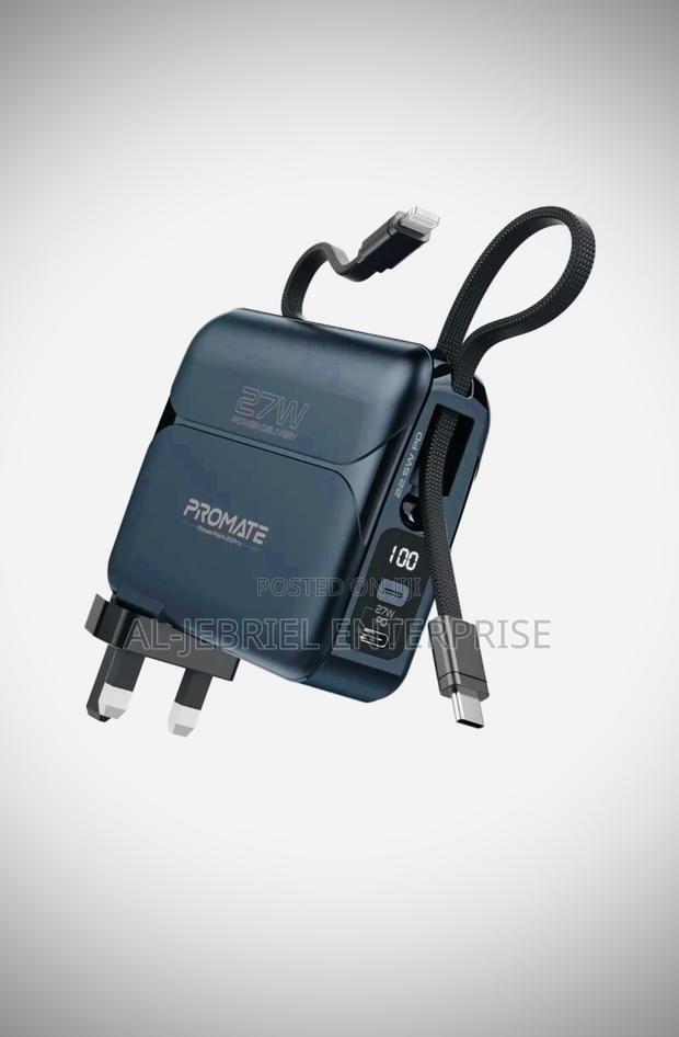 20000mah Promate 27w PD POWERPACK-20PRO USB-C Powerbank · Photo 1