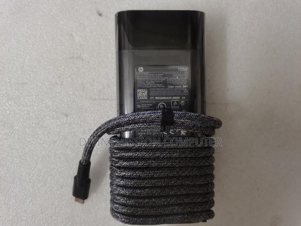Hp Type C Home Used Adapter/Charger 100w,5v~3a,To 20v~5a. · Photo 1