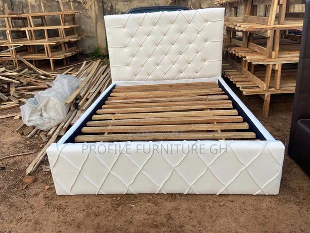 Vivacious Whites Bedframe Double Frame// Luxurious And Durability · Photo 1