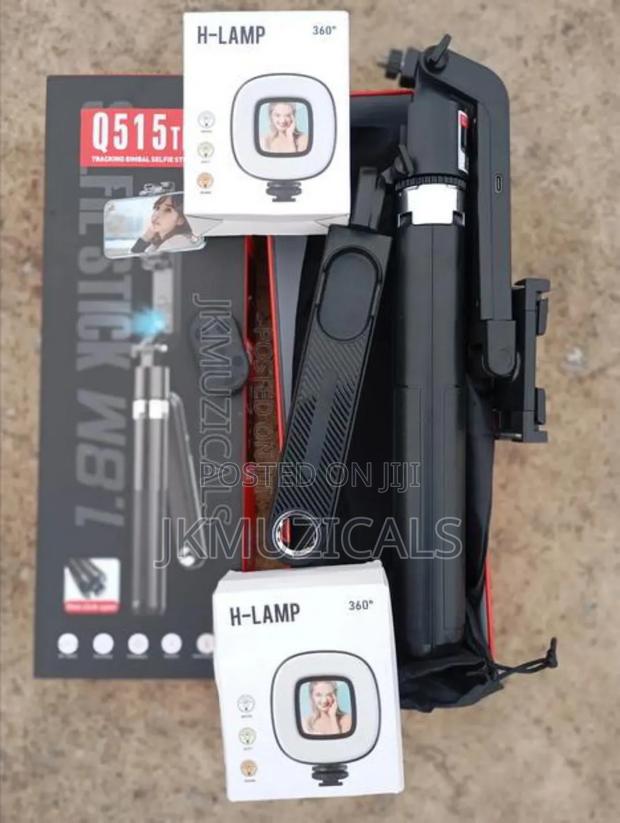 Selfie Stick_ Tracking Gimbal_ Dual Lamp_ Q515tk · Photo 2