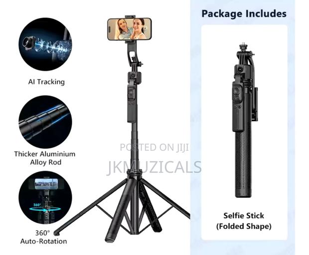Selfie Stick_ Tracking Gimbal_ Dual Lamp_ Q515tk · Photo 4