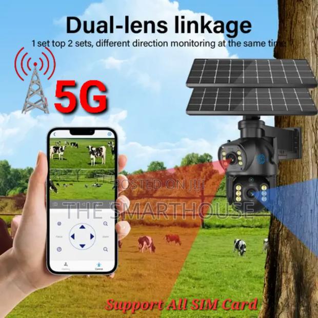 Smart 5g Solar Dual CCTV Camera (Support All Sim Card) · Photo 3