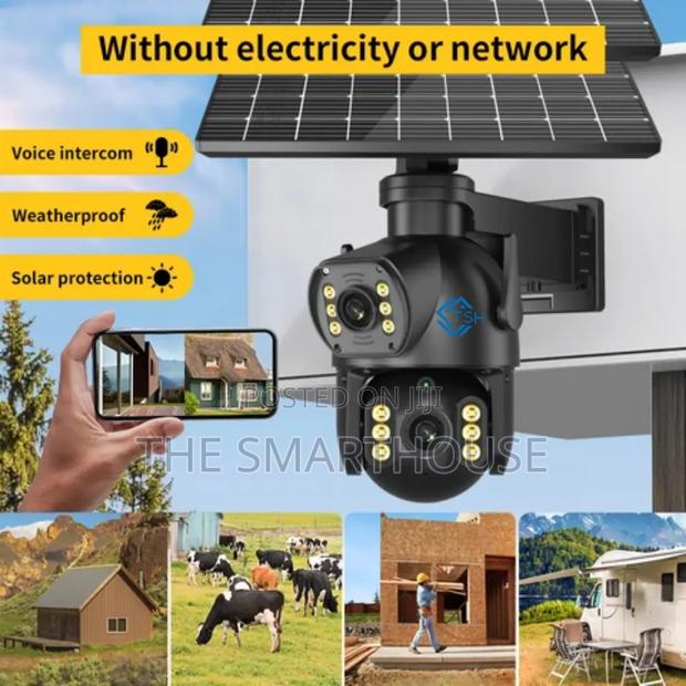 Smart 5g Solar Dual CCTV Camera (Support All Sim Card) · Photo 5