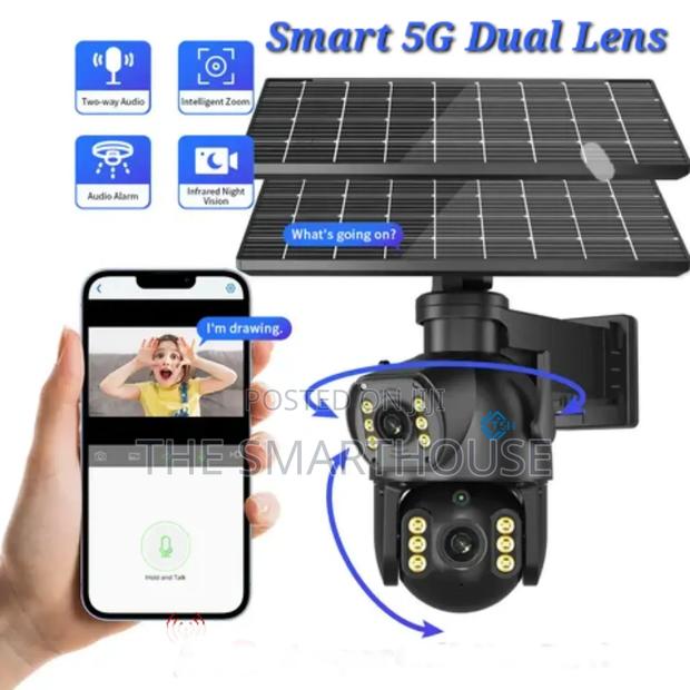 Smart 5g Solar Dual CCTV Camera (Support All Sim Card) · Photo 2