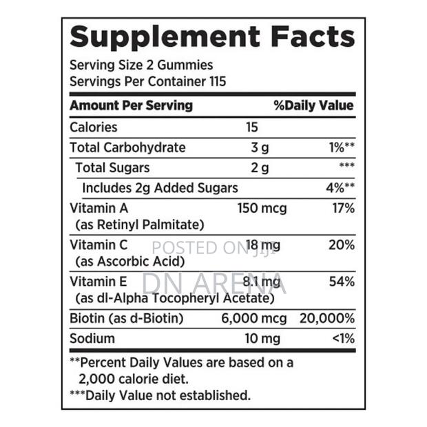 Nature’S Bounty Hair, Skin and Nails Advanced, 230 Gummies · Photo 3