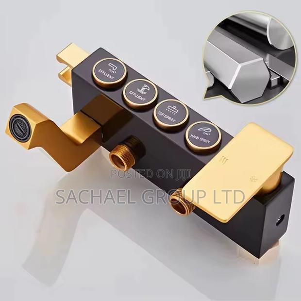 Black and Gold Shower Mixer · Photo 2