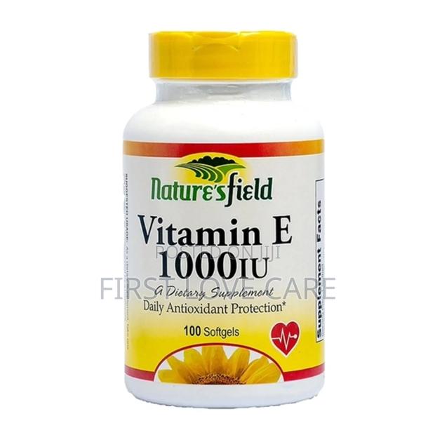 Nature's Field Vitamin E 1000iu ×100pill · Photo 1