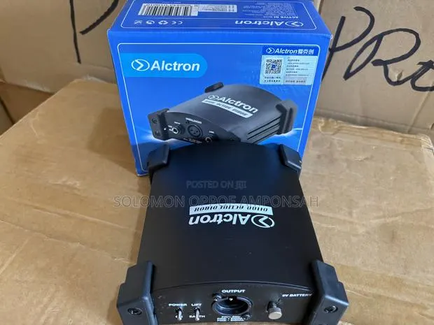 An Alctron DI100 Active DI Box. · Photo 1