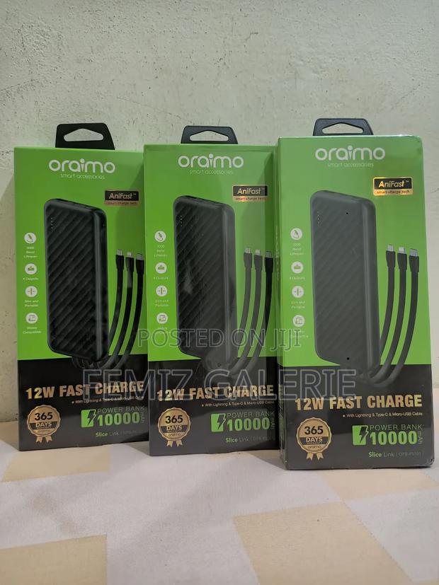 Oraimo Slice Link 10000mah Power Bank · Photo 4