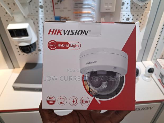Hikvision 4mp Hybrid Audio Mic Camera IP DOME Mobile Displ · Photo 1