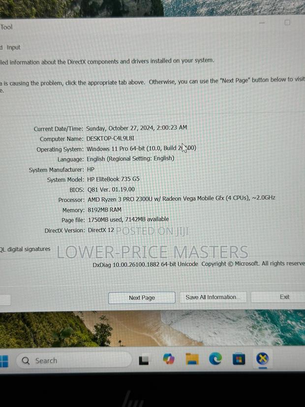 New Laptop HP EliteBook 735 G5 8GB AMD Ryzen 3 SSD 256GB · Photo 5