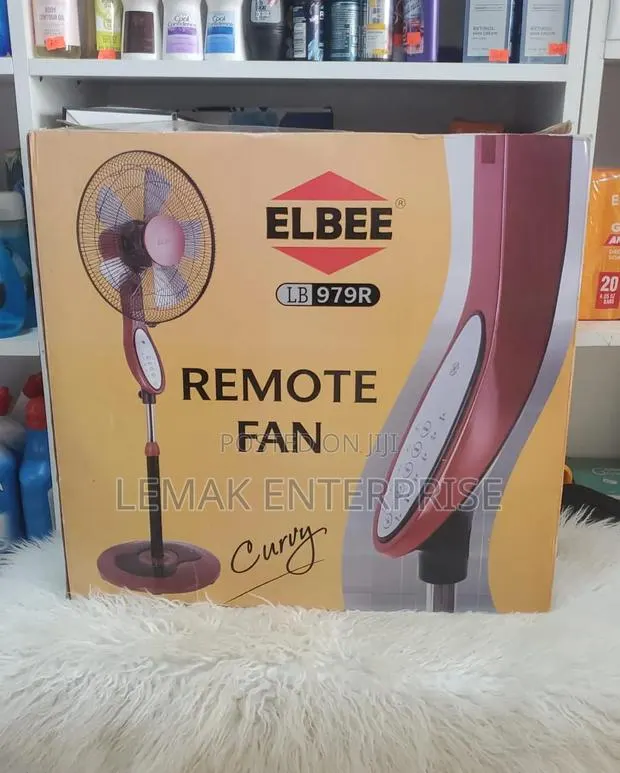 ELBEE LB 979R "Curvy" Remote Fan. · Photo 1