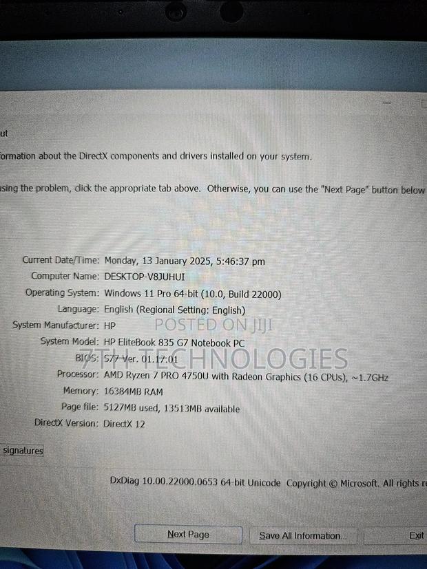 Laptop HP EliteBook 835 G7 16GB AMD Ryzen 7 SSD 512GB · Photo 7