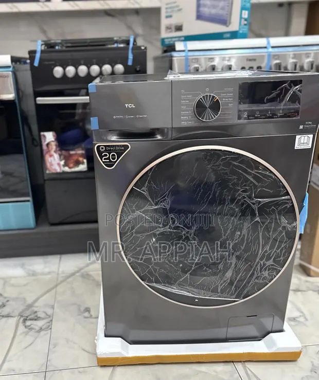 Super Durable TCL 10kg Front Load Washing Machine(Gray)Dryer · Photo 1
