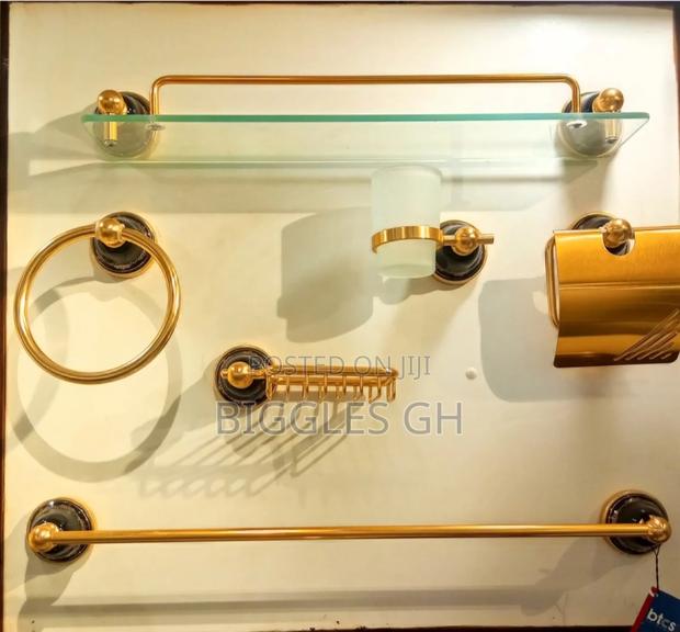 Bathroom Accessories- Gold · Photo 1