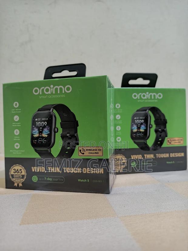Oraimo Watch 5 2.01" Hd Panda Glass 1atm Smart Watch · Photo 3