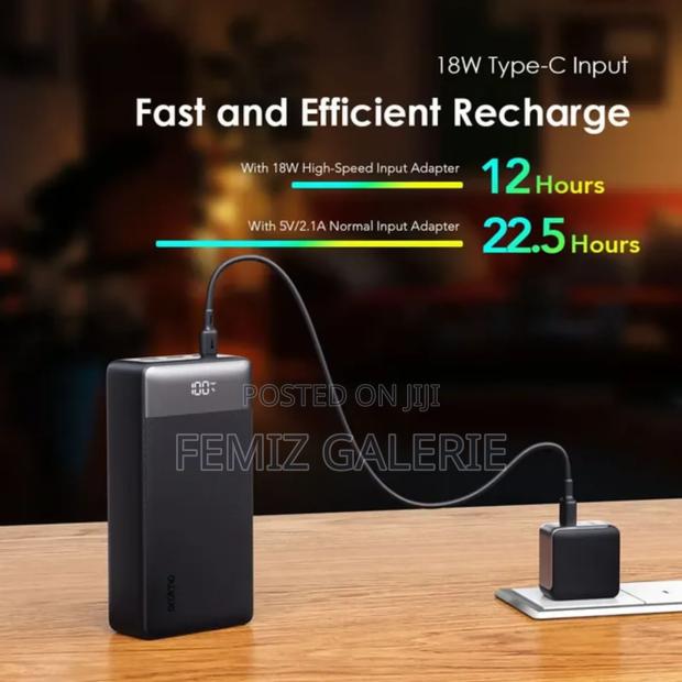 Oraimo Powerbox 400 Vision 40000mah 22.5w Power Bank · Photo 6