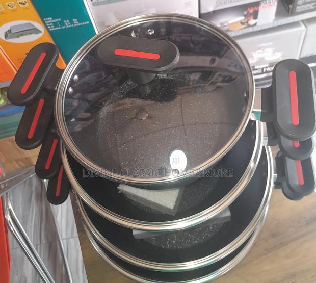 Hot Chef 8pcs Marble Non Stick Cookware Set · Photo 4