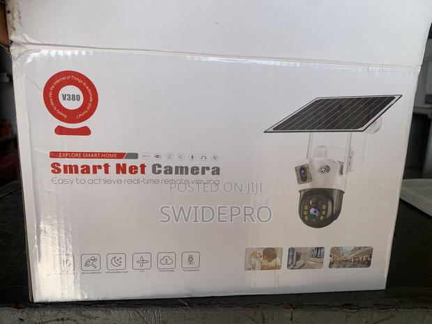 4g Sim Dual Lens Solar CCTV Camera + Solar Panel + V380 Pro · Photo 2