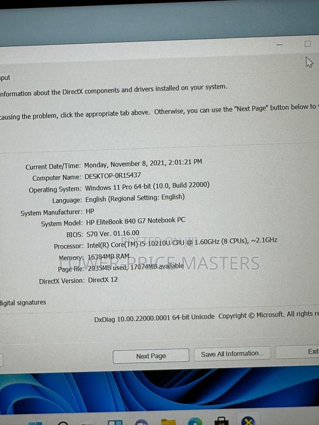 New Laptop HP EliteBook 840 G7 16GB Intel Core I5 SSD 256GB · Photo 1