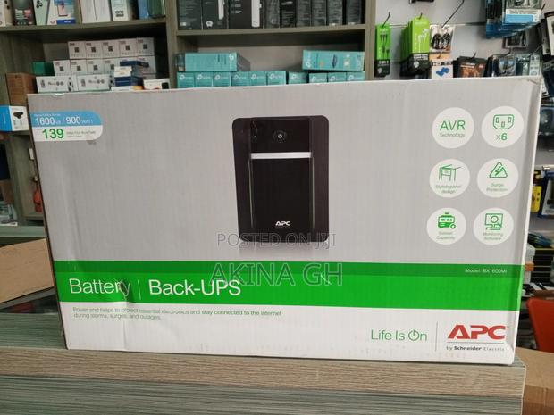 APC Back UPS 1600VA -BX1600MI UPS Backup Surge Protector · Photo 1