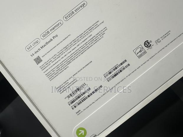 New Laptop Apple MacBook Pro 2024 M4 14-Inch 16GB Apple M4 SSD 512GB · Photo 2