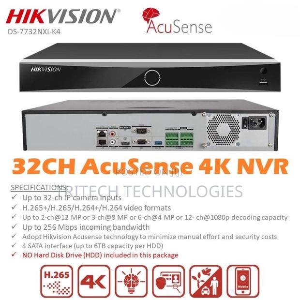 Hikvision 32ch None Poe NVR Ds-7732nxi- 4hdd Slot · Photo 1