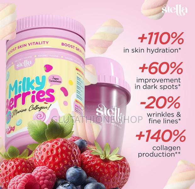 Stella Milky Berries Skin Whitening Glowing Supplement · Photo 4