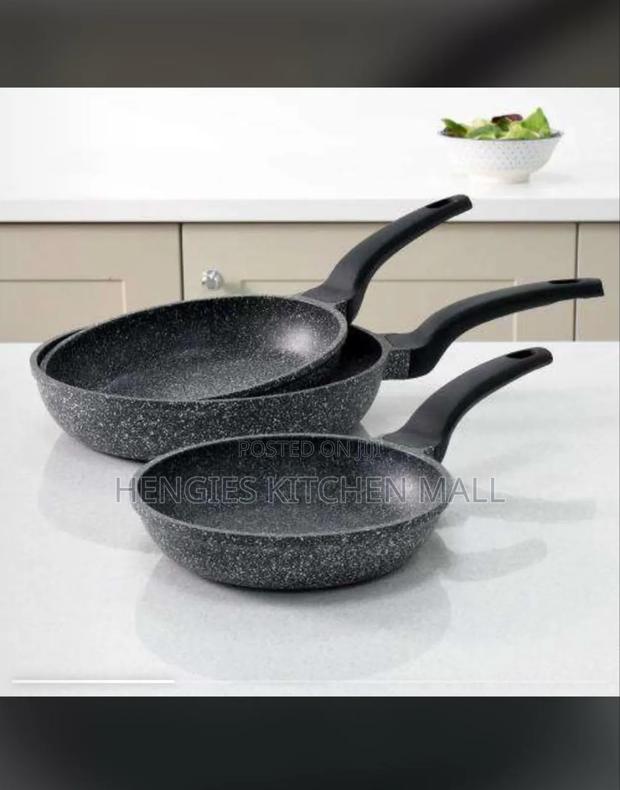 3set Granite Frying Pan · Photo 1
