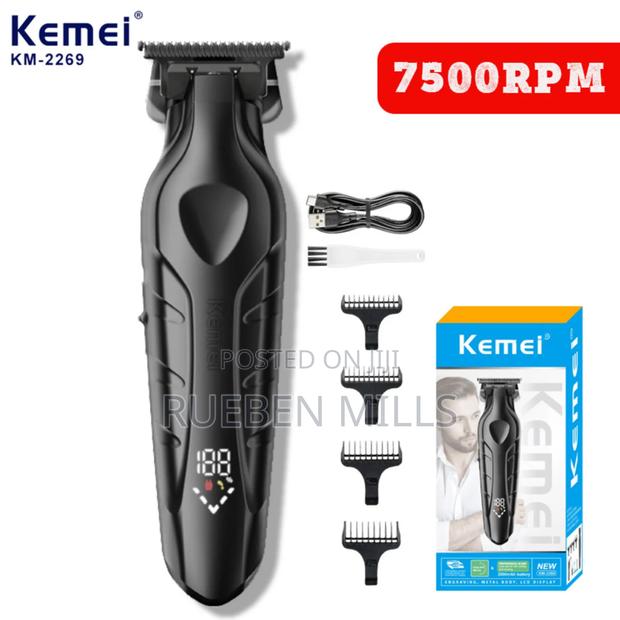 7500RPM Kemei KM-2269 Cordless Skin Machine Beard Trimmer · Photo 1