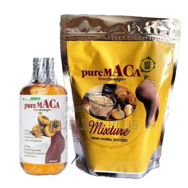Maca Oil and Powder for Butt Hip Enhancement · Photo 1