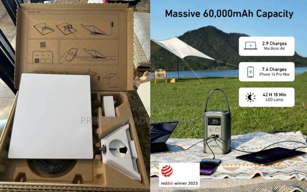 Anker Portable Power Station + Starlink Mini Internet Kit · Photo 1